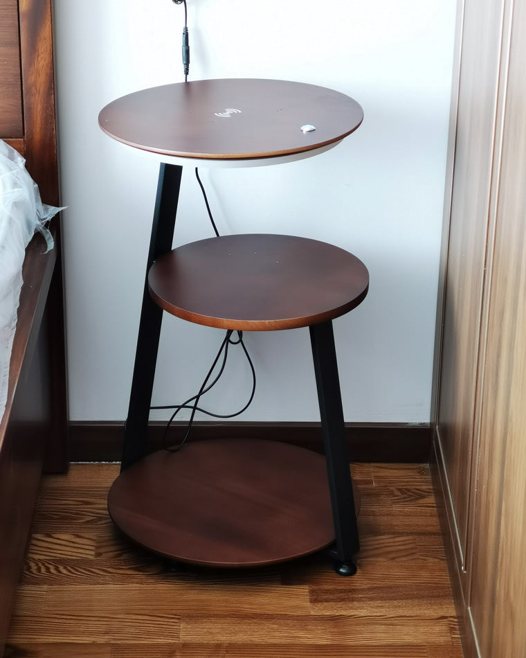 WOMO Side Table Floor Lamp - WM7049