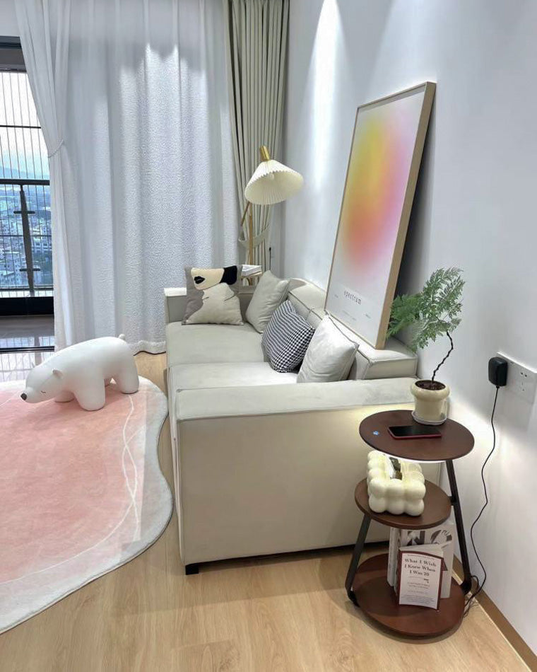 WOMO Side Table Floor Lamp - WM7049