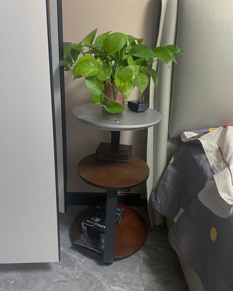WOMO Side Table Floor Lamp - WM7049