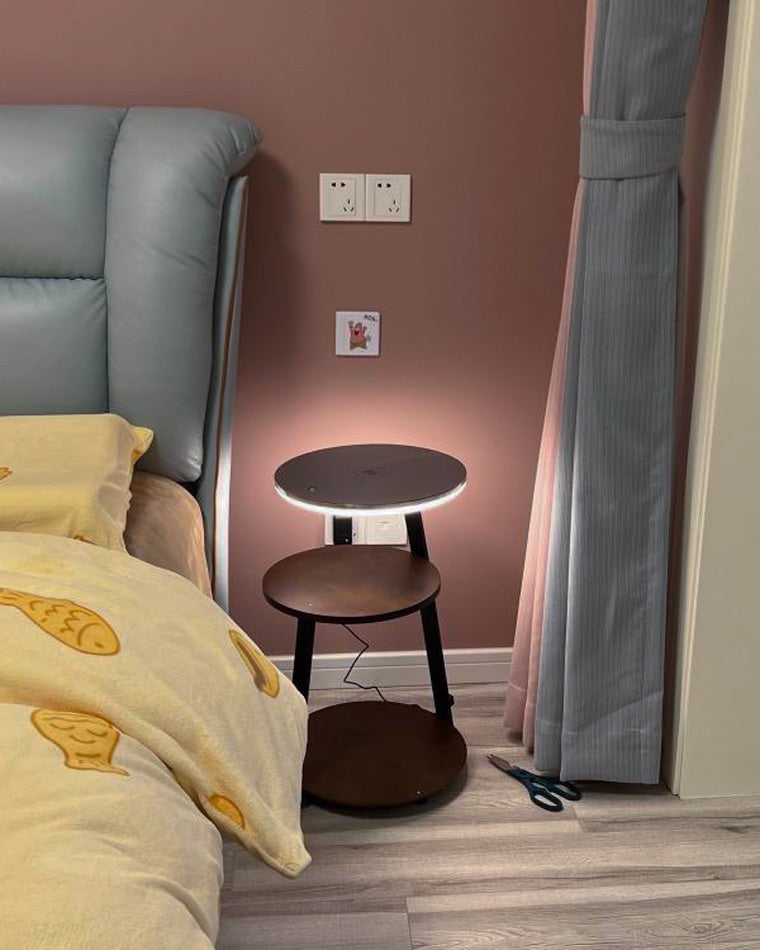 WOMO Side Table Floor Lamp - WM7049