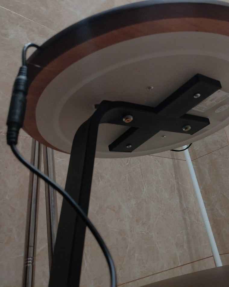 WOMO Side Table Floor Lamp - WM7049