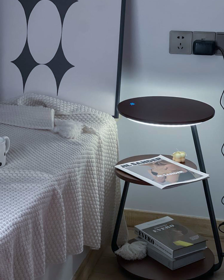 WOMO Side Table Floor Lamp - WM7049