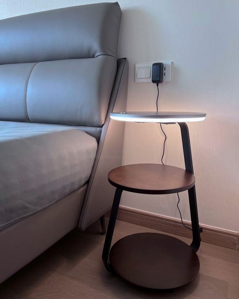 WOMO Side Table Floor Lamp - WM7049