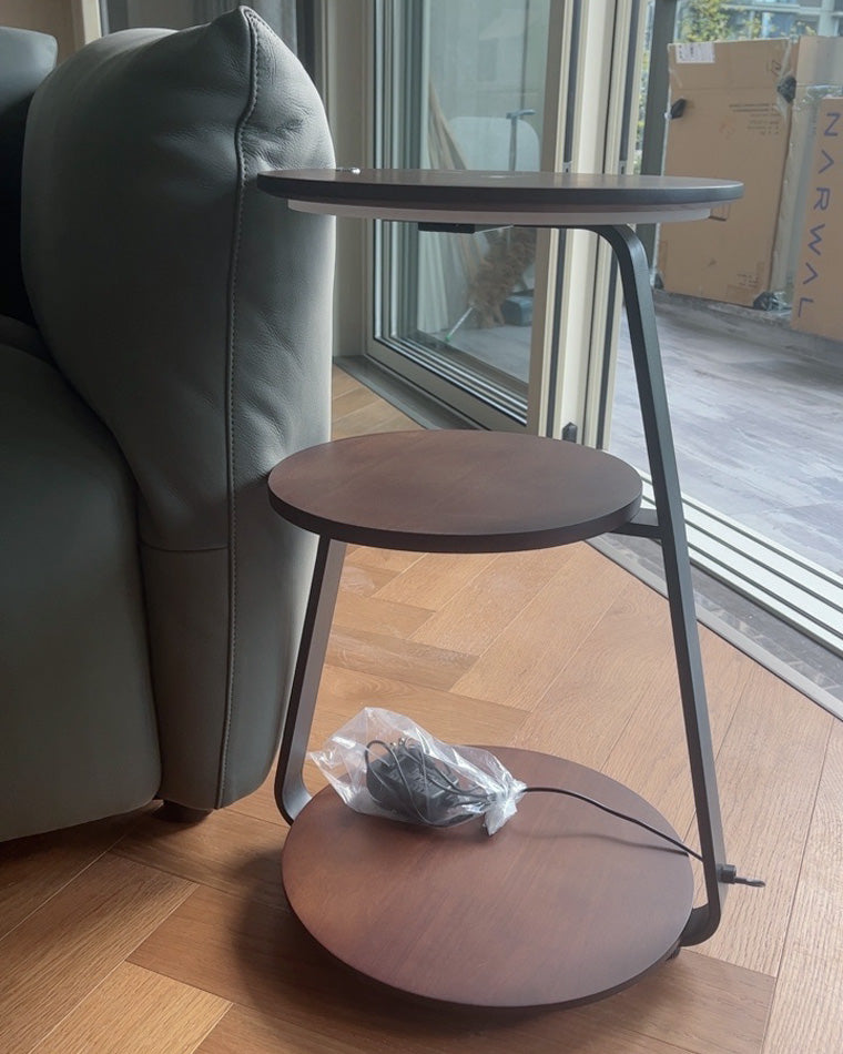 WOMO Side Table Floor Lamp - WM7049