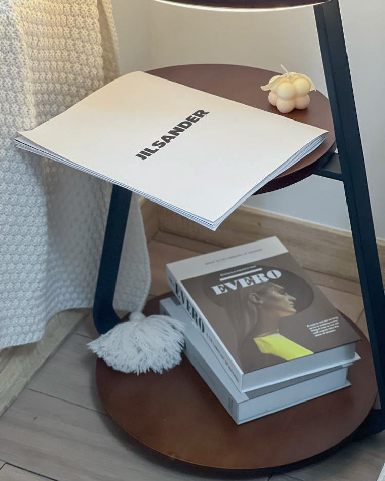 WOMO Side Table Floor Lamp - WM7049