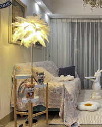 WOMO Palm Tree Floor Lamp with Tray - WM7052