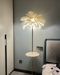 WOMO Palm Tree Floor Lamp with Tray - WM7052