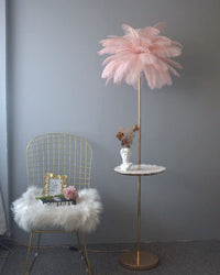 WOMO Palm Tree Floor Lamp with Tray - WM7052
