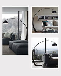 WOMO Dome Arc Stehleuchte über der Couch-WM7063
