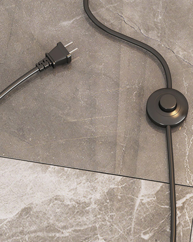 WOMO Floor Lamp with 2 Bulbs and Adjustable Stand - WM7067