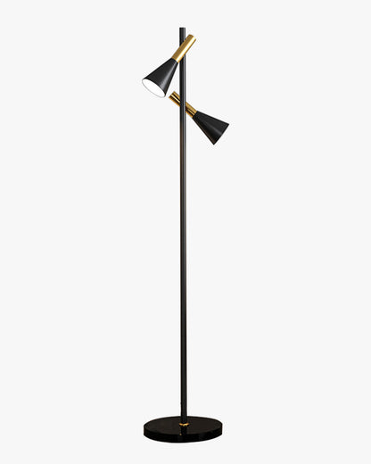 WOMO 2-bulb Adjustable Pole Floor Lamp-WM7067