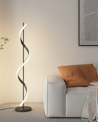 Lampadaire spirale dimmable WOMO-WM7073