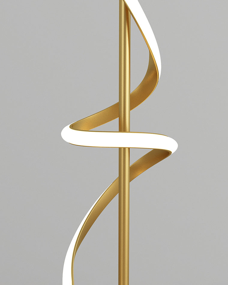 WOMO Dimmbare Spiral-Stehleuchte-WM7073