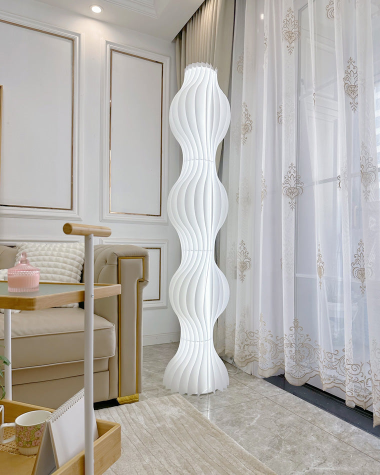 WOMO Wavy Column Stehleuchte mit Hue Dimmer-WM7074
