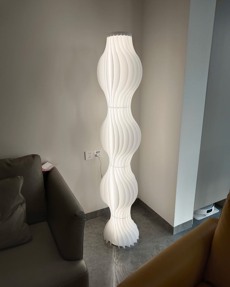 WOMO Wavy Column Stehleuchte mit Hue Dimmer-WM7074