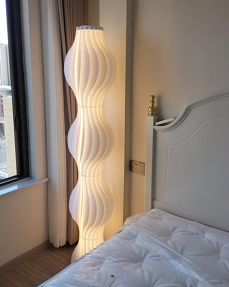 WOMO Wavy Column Stehleuchte mit Hue Dimmer-WM7074