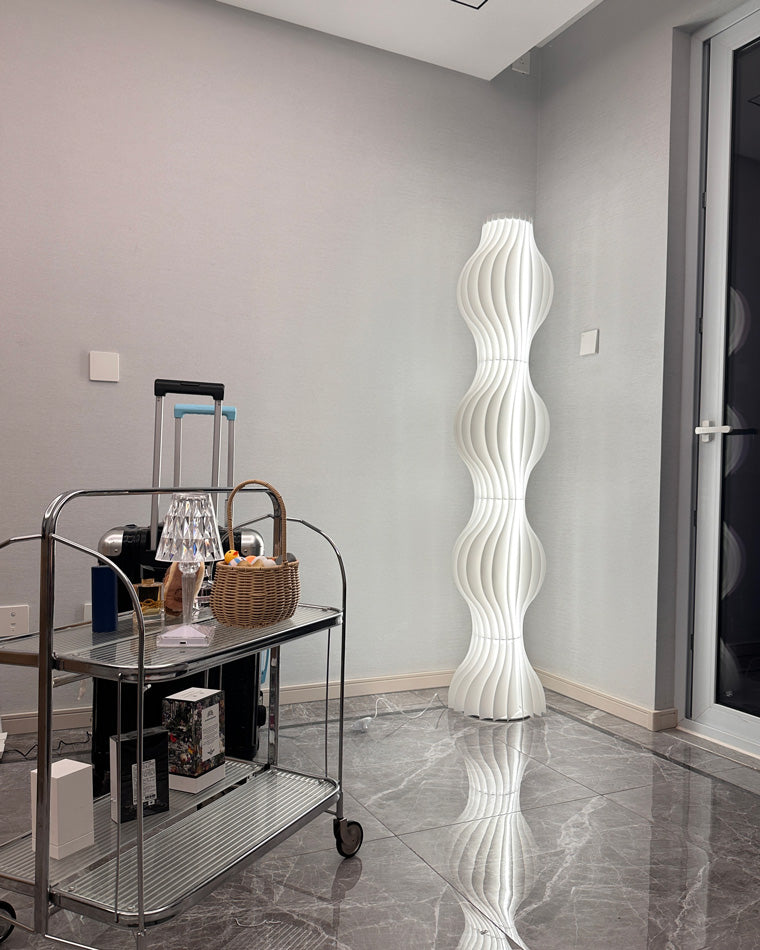 WOMO Wavy Column Stehleuchte mit Hue Dimmer-WM7074