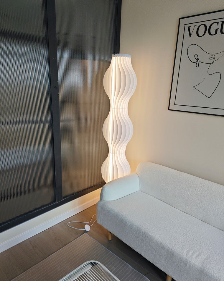 WOMO Wavy Column Stehleuchte mit Hue Dimmer-WM7074