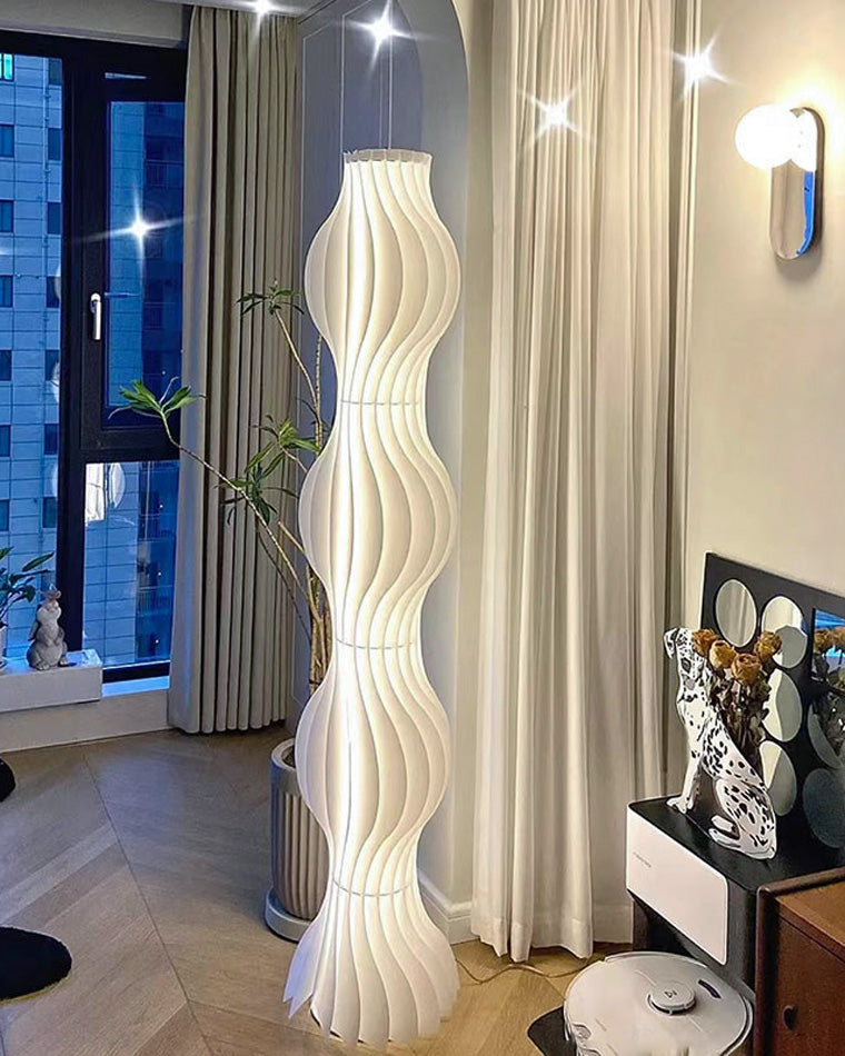 WOMO Wavy Column Stehleuchte mit Hue Dimmer-WM7074