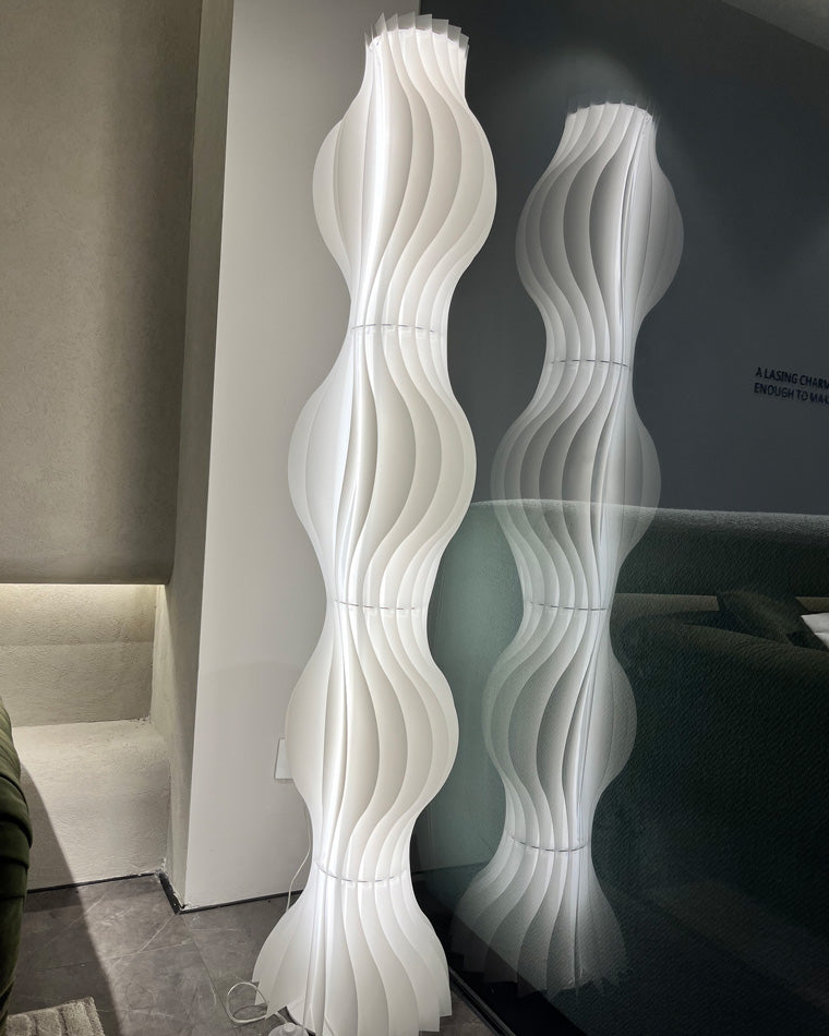 WOMO Wavy Column Stehleuchte mit Hue Dimmer-WM7074