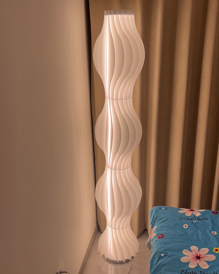 WOMO Wavy Column Stehleuchte mit Hue Dimmer-WM7074