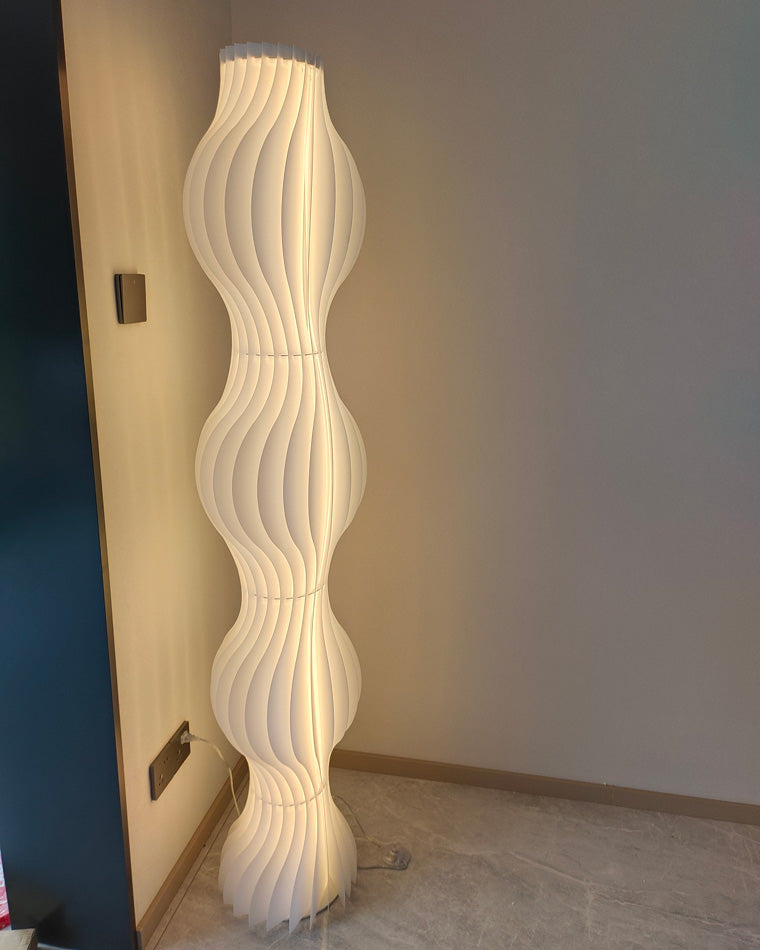 WOMO Wavy Column Stehleuchte mit Hue Dimmer-WM7074