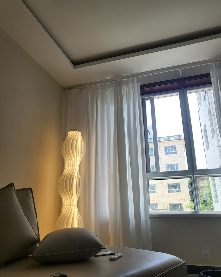 WOMO Wavy Column Stehleuchte mit Hue Dimmer-WM7074