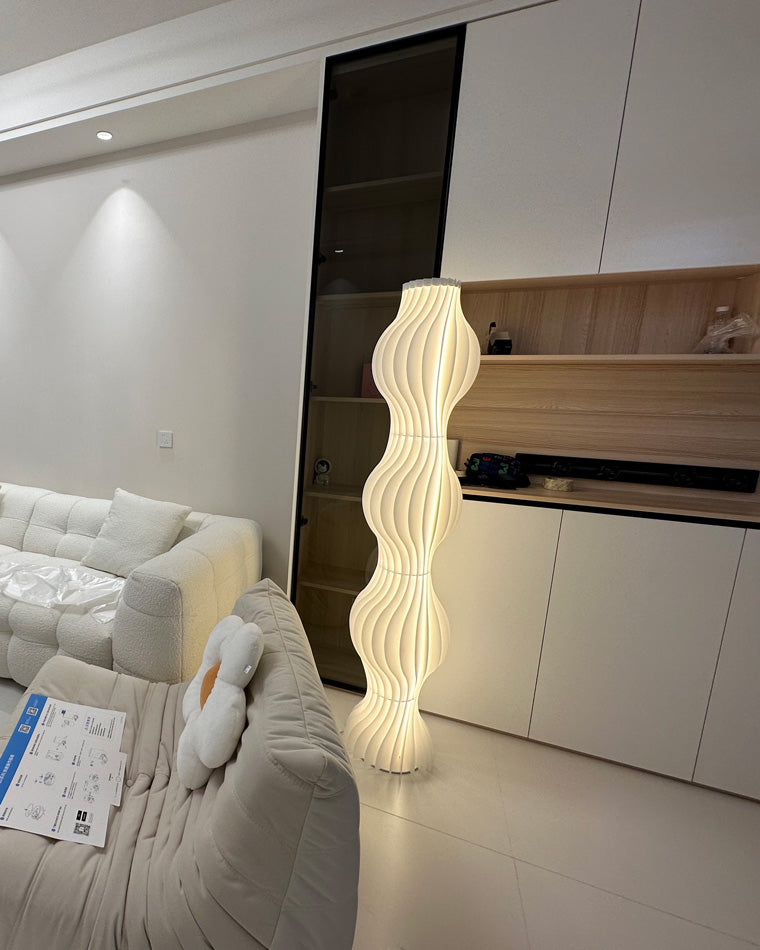 WOMO Wavy Column Stehleuchte mit Hue Dimmer-WM7074