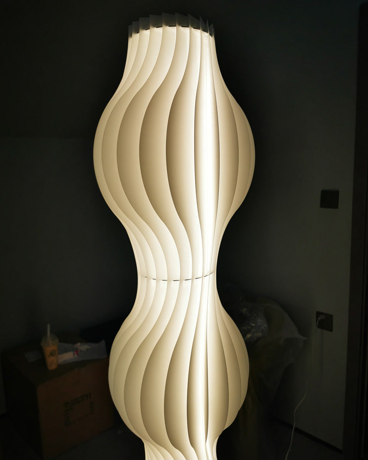 WOMO Wavy Column Stehleuchte mit Hue Dimmer-WM7074