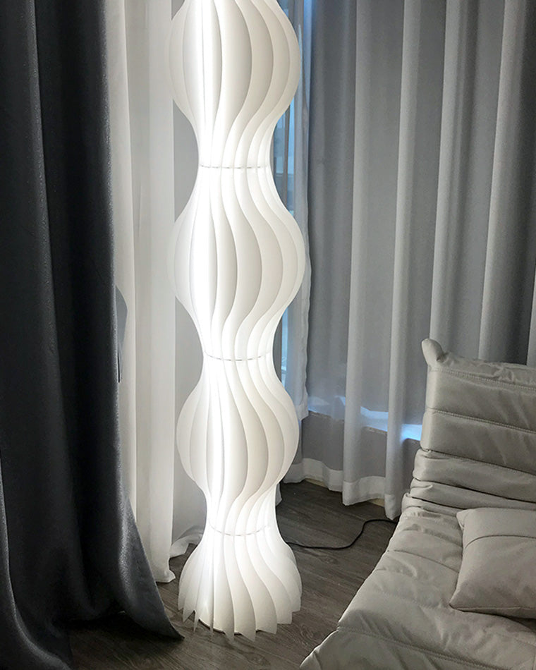 WOMO Wavy Column Stehleuchte mit Hue Dimmer-WM7074