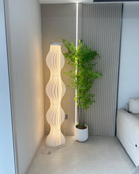 WOMO Wavy Column Stehleuchte mit Hue Dimmer-WM7074
