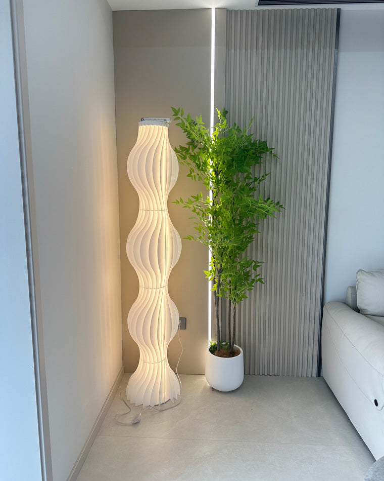 WOMO Wavy Column Stehleuchte mit Hue Dimmer-WM7074