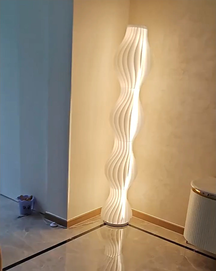 WOMO Wavy Column Stehleuchte mit Hue Dimmer-WM7074
