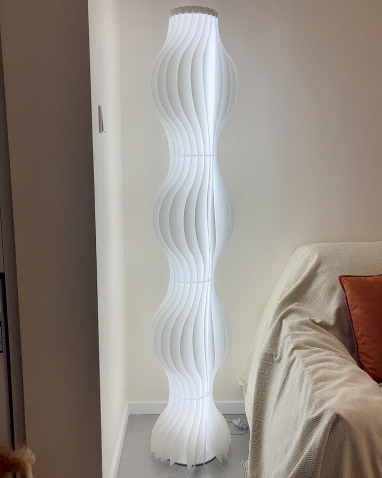 WOMO Wavy Column Stehleuchte mit Hue Dimmer-WM7074