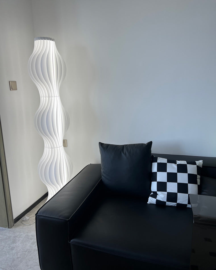 WOMO Wavy Column Stehleuchte mit Hue Dimmer-WM7074