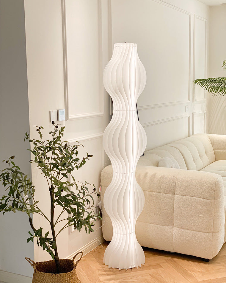 WOMO Wavy Column Stehleuchte mit Hue Dimmer-WM7074