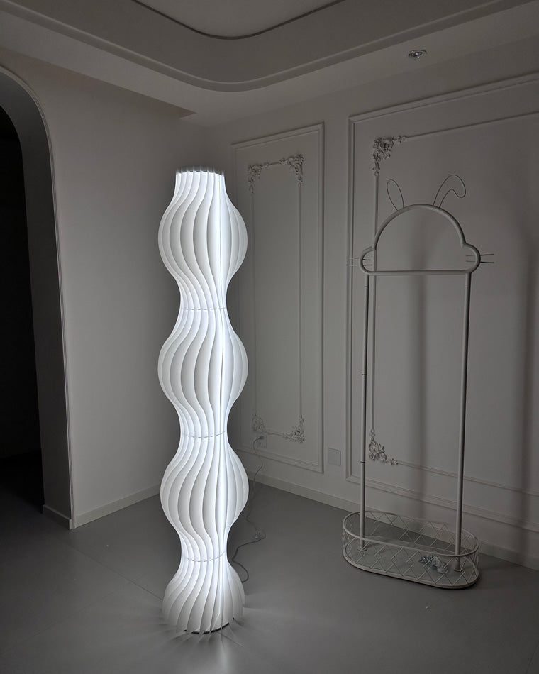 WOMO Wavy Column Stehleuchte mit Hue Dimmer-WM7074