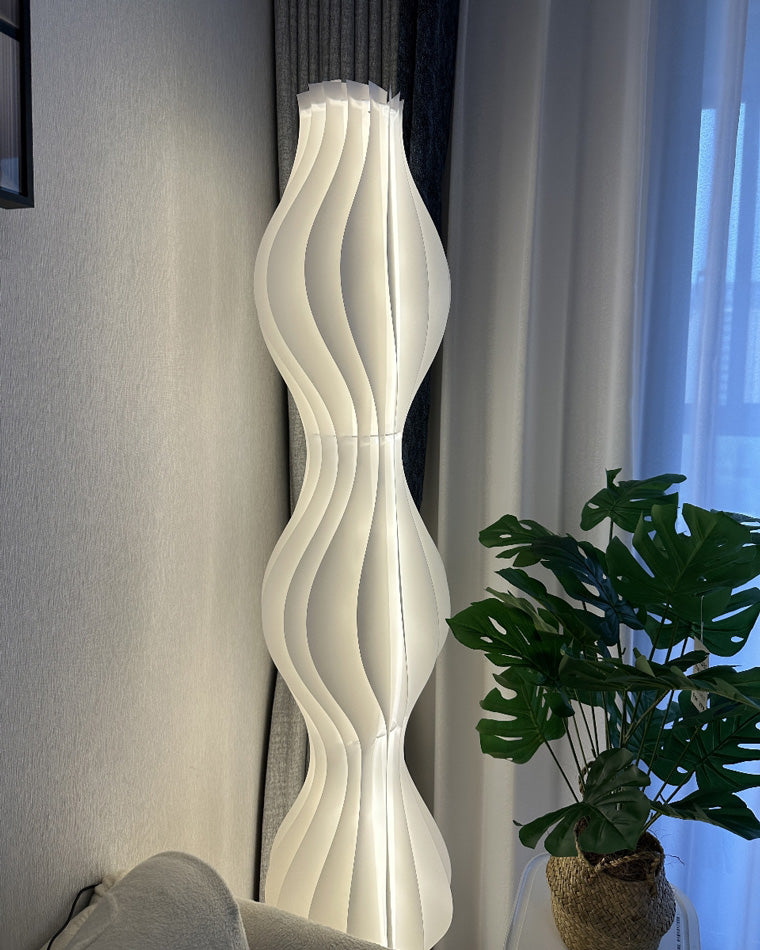WOMO Wavy Column Stehleuchte mit Hue Dimmer-WM7074