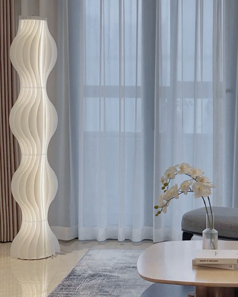 WOMO Wavy Column Stehleuchte mit Hue Dimmer-WM7074