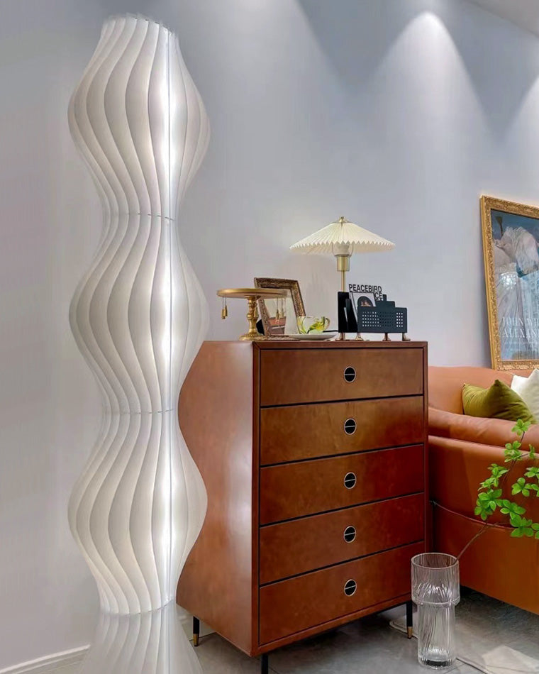 WOMO Wavy Column Stehleuchte mit Hue Dimmer-WM7074