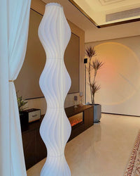 WOMO Wavy Column Stehleuchte mit Hue Dimmer-WM7074