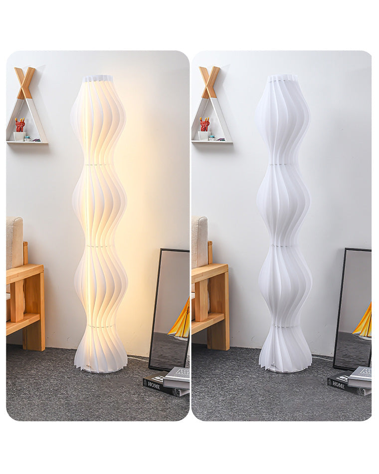 WOMO Wavy Column Stehleuchte mit Hue Dimmer-WM7074