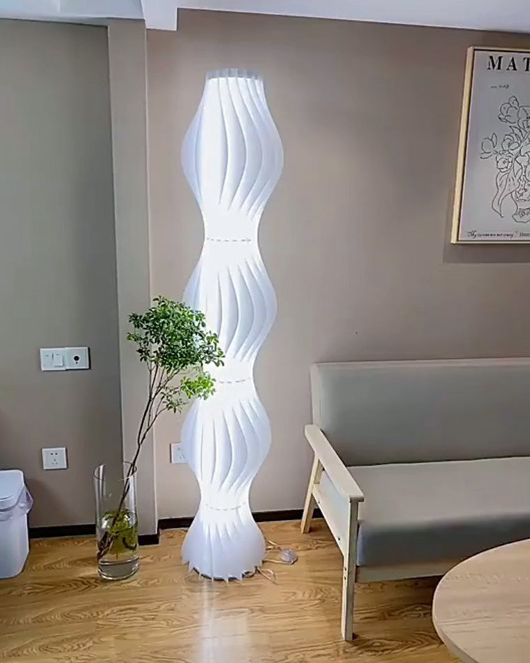 WOMO Wavy Column Stehleuchte mit Hue Dimmer-WM7074