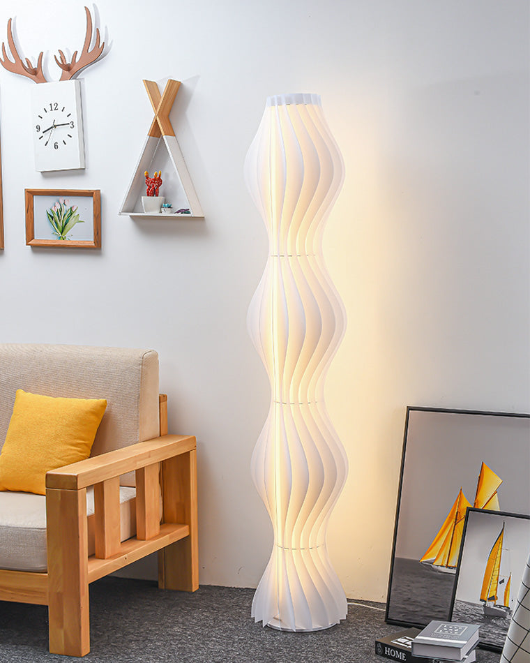 WOMO Wavy Column Stehleuchte mit Hue Dimmer-WM7074