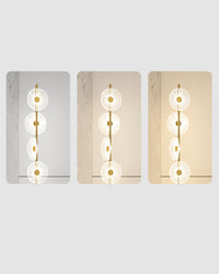 WOMO Multi-Light Dimmbare Stehlampe mit Fernbedienung-WM7075