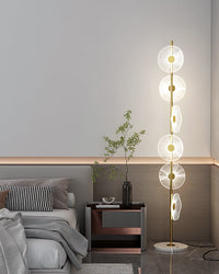 WOMO Multi-Light Dimmbare Stehlampe mit Fernbedienung-WM7075