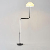 Lampadaire télescopique en verre bombé WOMO – WM7097