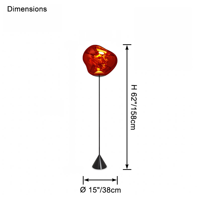 WOMO Melt Lava Floor Lamp - WM7113