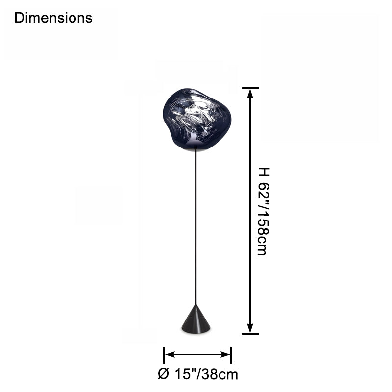 WOMO Melt Lava Floor Lamp - WM7113