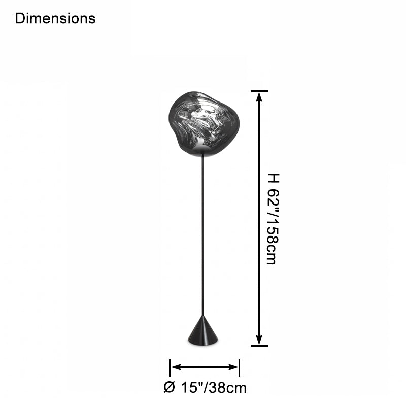 WOMO Melt Lava Floor Lamp - WM7113